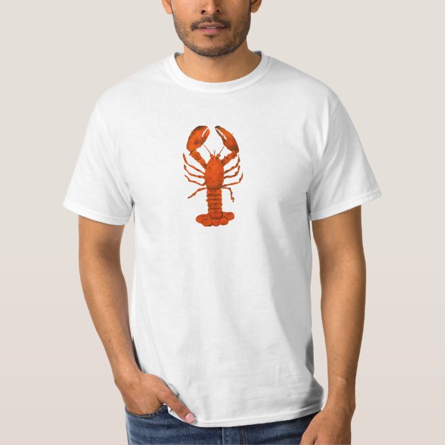 Camiseta Lobster Rojo (Anverso)