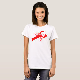 Camiseta Lobster Rojo Marisco Crustacean 4Laurie