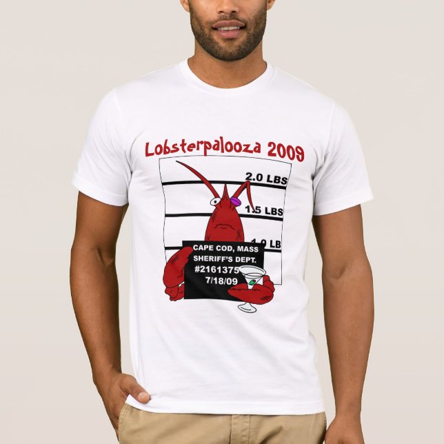 Camiseta Lobsterpalooza 2009 (Anverso)