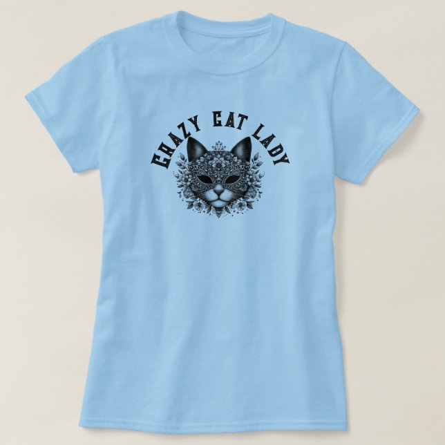 Camiseta Loca dama (Diseño del anverso)