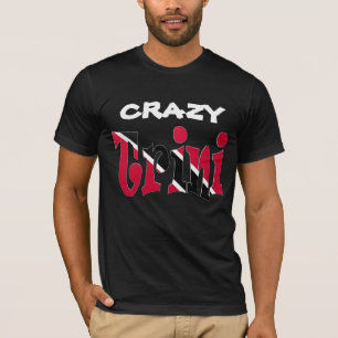 Camiseta loca de la bandera de Trini