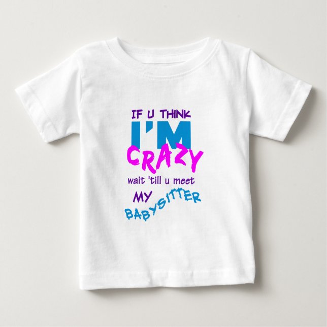 Camiseta loca de la nin@era (Anverso)