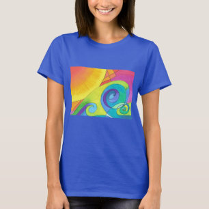 Camiseta loca de la onda