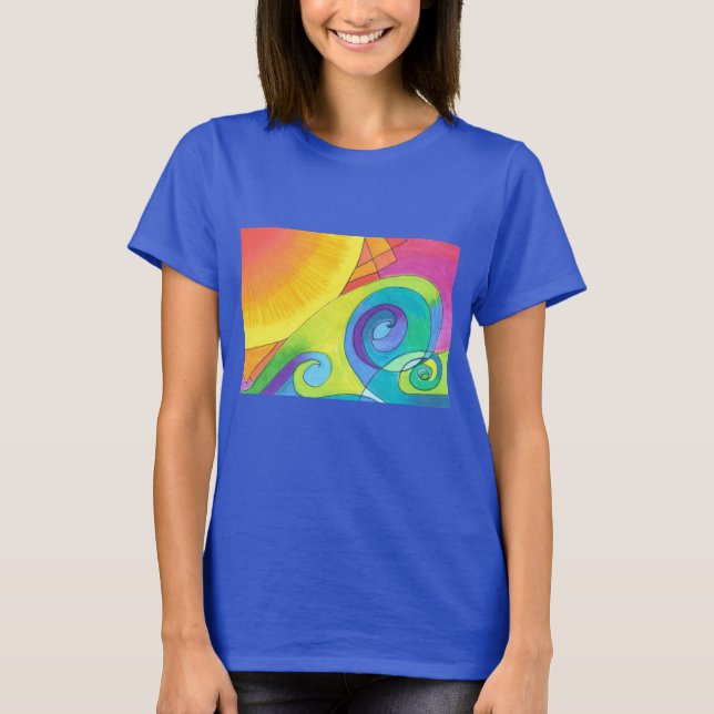 Camiseta loca de la onda (Anverso)