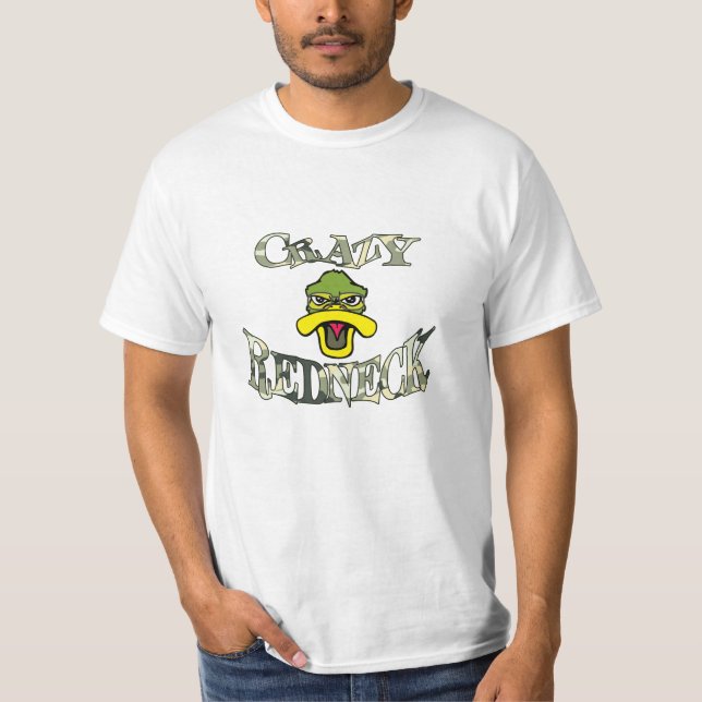 Camiseta loca del valor del camuflaje de Duck Head (Anverso)