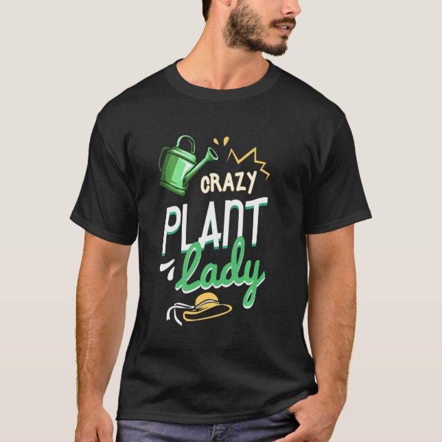 Camiseta Loca planta Lady Gardener Lover (Anverso)