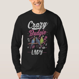 Camiseta loca señora periquito Chica periquito
