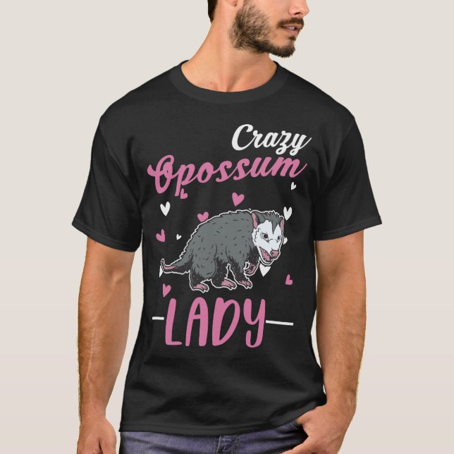 Camiseta Loca señora Possum Chica (Anverso)