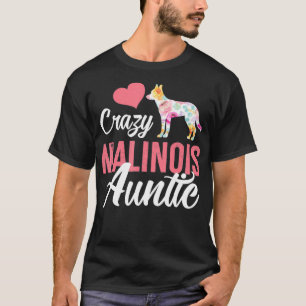 Camiseta Loca tía Malinois tía graciosa tía de perro