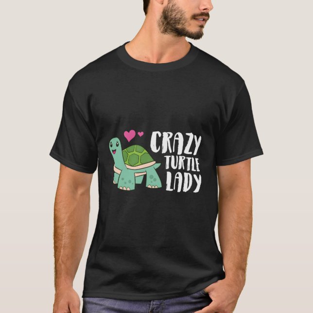 Camiseta Loca Tortuga Dama Turca (Anverso)