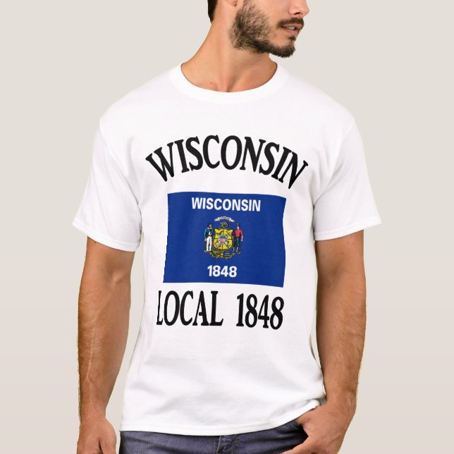 Camiseta Local 1848 de Wisconsin (Anverso)