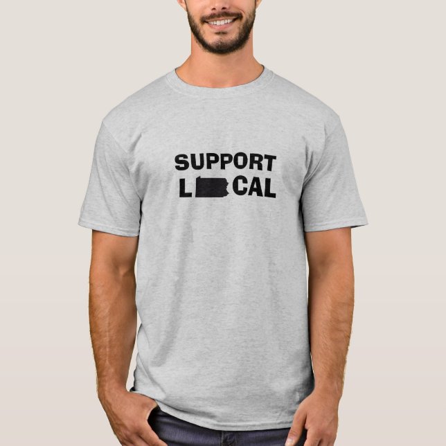 Camiseta local de apoyo - Pennsylvania (PA) (Anverso)
