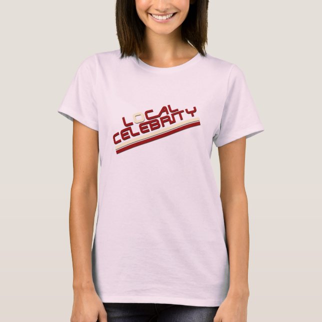 Camiseta Localcelebrityred (Anverso)