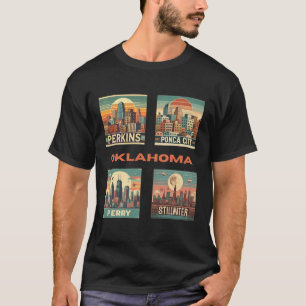 Camiseta Localidades de Oklahoma