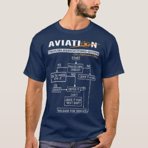 Camiseta Localización de averías del piloto de divergenci