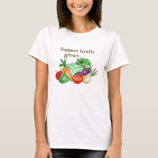 Camiseta Locally Grown Veggies t-shirt