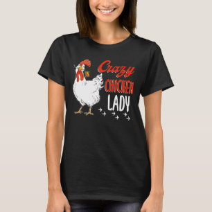 Camiseta Locas agricultoras de pollo agricultoras