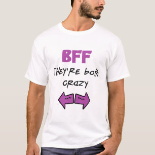 Camiseta Locas amigas para siempre para 3 - Están las dos l