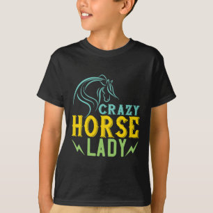 Camiseta Locas damas de caballos Caballo Lover Mujeres Caba