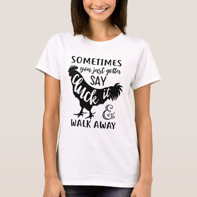 Camiseta Locas damas de pollo regalos agricultoras de campo (Anverso)