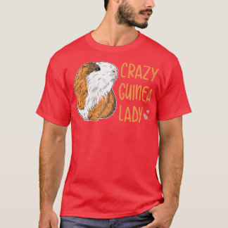 Camiseta Locas mujeres diseñan una dama de Guinea para un c