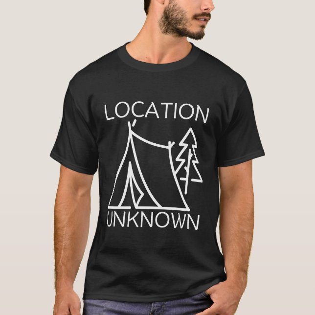 Camiseta Location Unknown (Anverso)