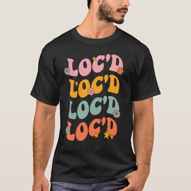 Camiseta Loc'd Groovy For dread loc Dreadlock (Anverso)