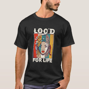 Camiseta Loc'd Para Locales De Moda De Pelo De Vida Cotidia
