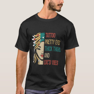 Camiseta Locd Tattoo Bonitos Ojos Lentes gruesos Locd Vibes
