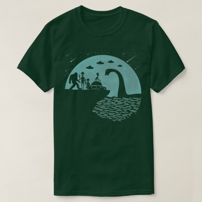 Camiseta Loch Ness Monster (Diseño del anverso)
