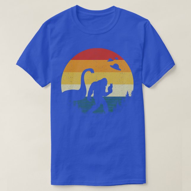 Camiseta Loch Ness Monster Cat Lover (Diseño del anverso)