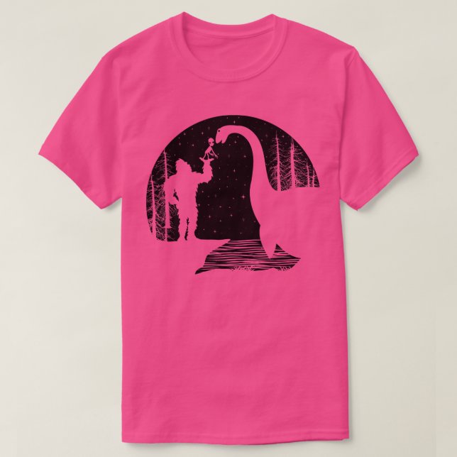 Camiseta Loch ness Monster Funny (Diseño del anverso)