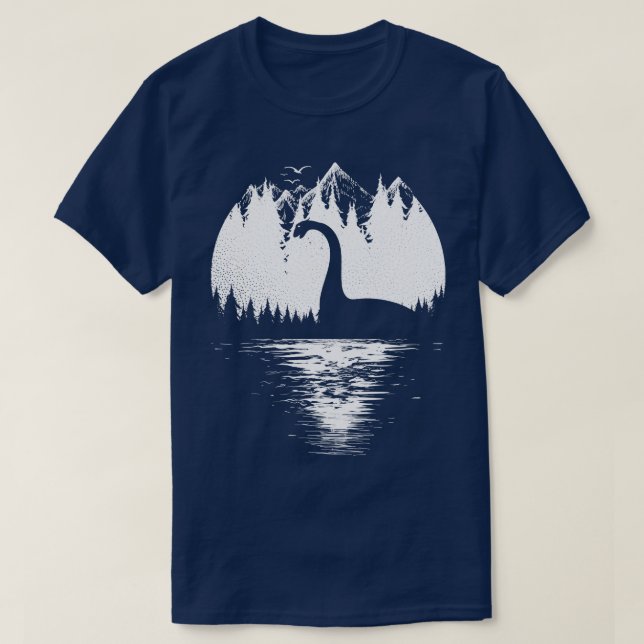 Camiseta Loch Ness Monster Nessie 10 (Diseño del anverso)