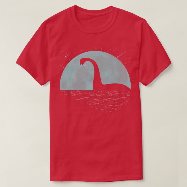 Camiseta Loch Ness Monster Nessie 13 (Diseño del anverso)