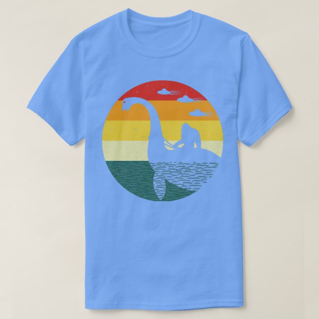 Camiseta Loch Ness Monster Nessie Ufo (Diseño del anverso)