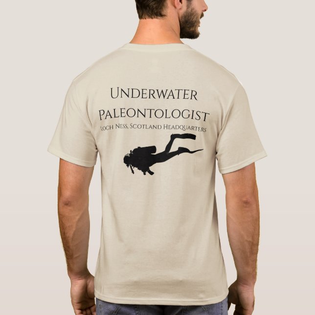Camiseta Loch Ness Monster T-Shirt (Reverso)