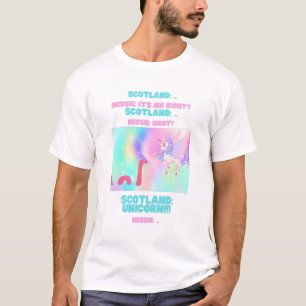 Camiseta Loch Ness Monster/Unicorn Shirt