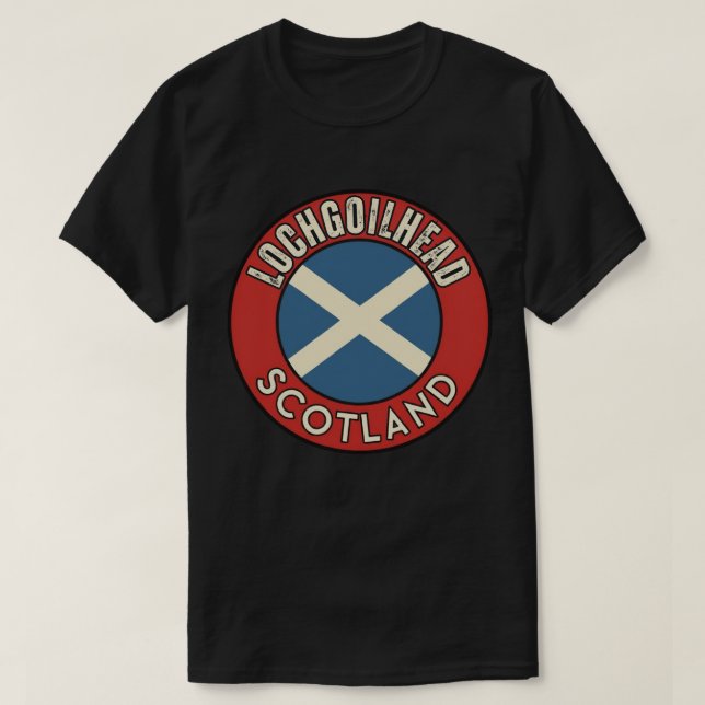 Camiseta Lochgoilhead, Escocia (Diseño del anverso)