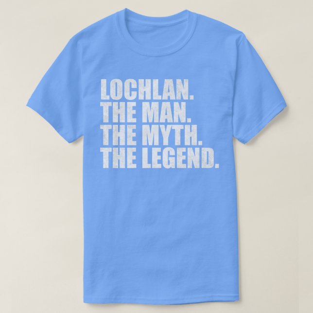 Camiseta Lochlan Nombre Lochlan Nombre Lochlan Nombre dado  (Diseño del anverso)