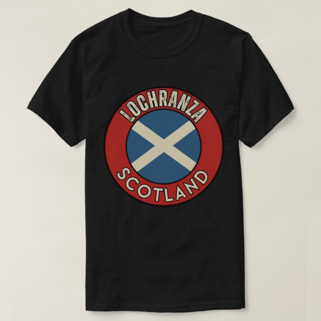 Camiseta Lochranza, Escocia (Diseño del anverso)