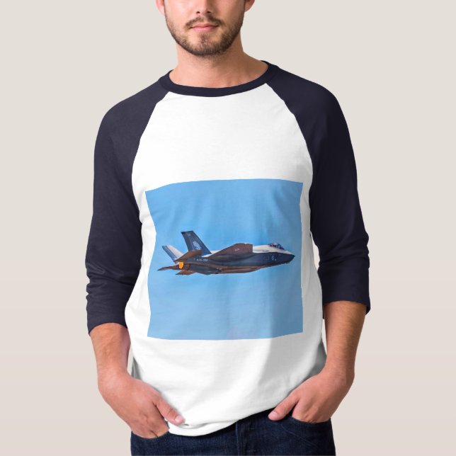 Camiseta Lockheed Martin F-35A Lightning II (Anverso)