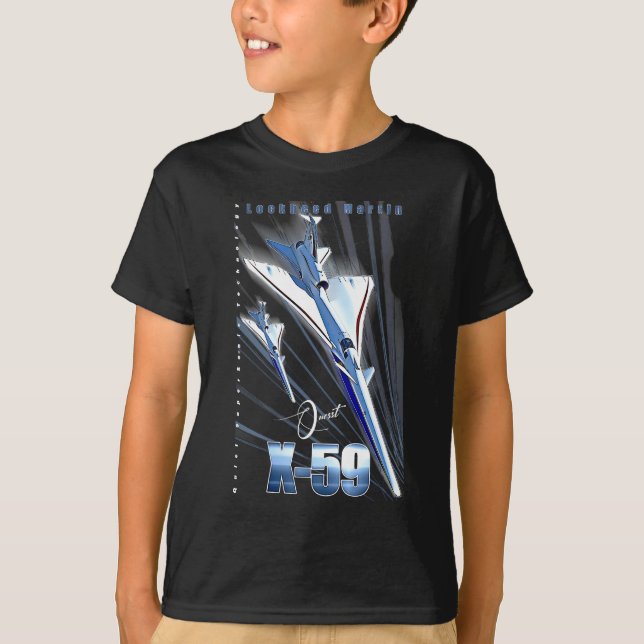 Camiseta Lockheed Martin X-59 Quesst QueSST Aeródromo Super (Anverso)