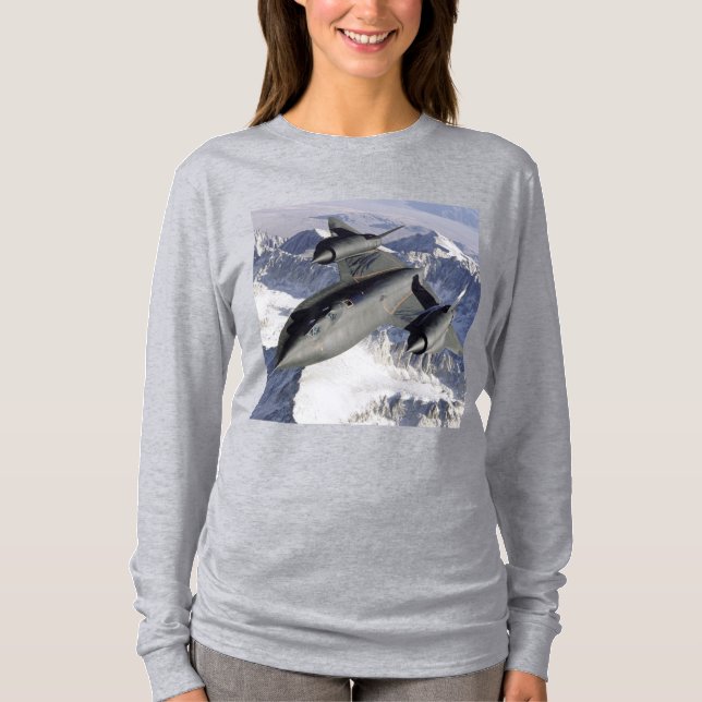 Camiseta Lockheed SR-71B Blackbird (Anverso)