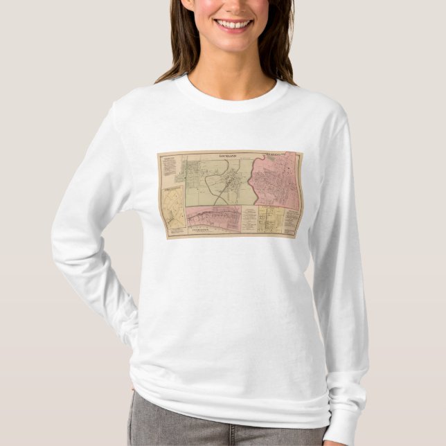 Camiseta Lockland, lectura, Ohio (Anverso)