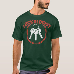Camiseta Lockólogo gracioso Locksmith Lock Picking