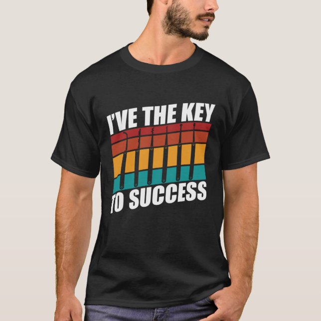 Camiseta Locksmith key to success lock picking idea (Anverso)