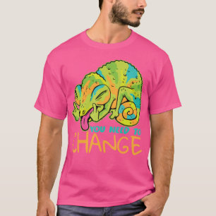 Camiseta Loco Chameleon I Lizard I Chameleon