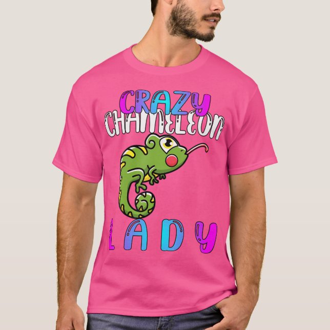 Camiseta Loco Chameleon Lady (Anverso)