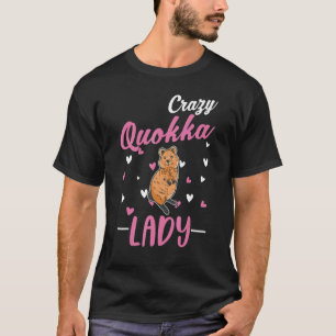 Camiseta Loco Chica de Quokka Lady Quokka