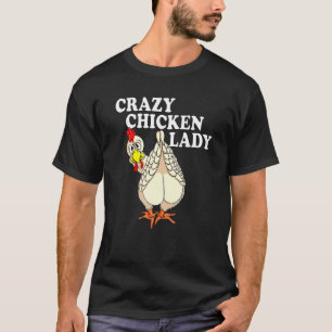 Camiseta Loco Chicken Lady Farmer Ave Lover